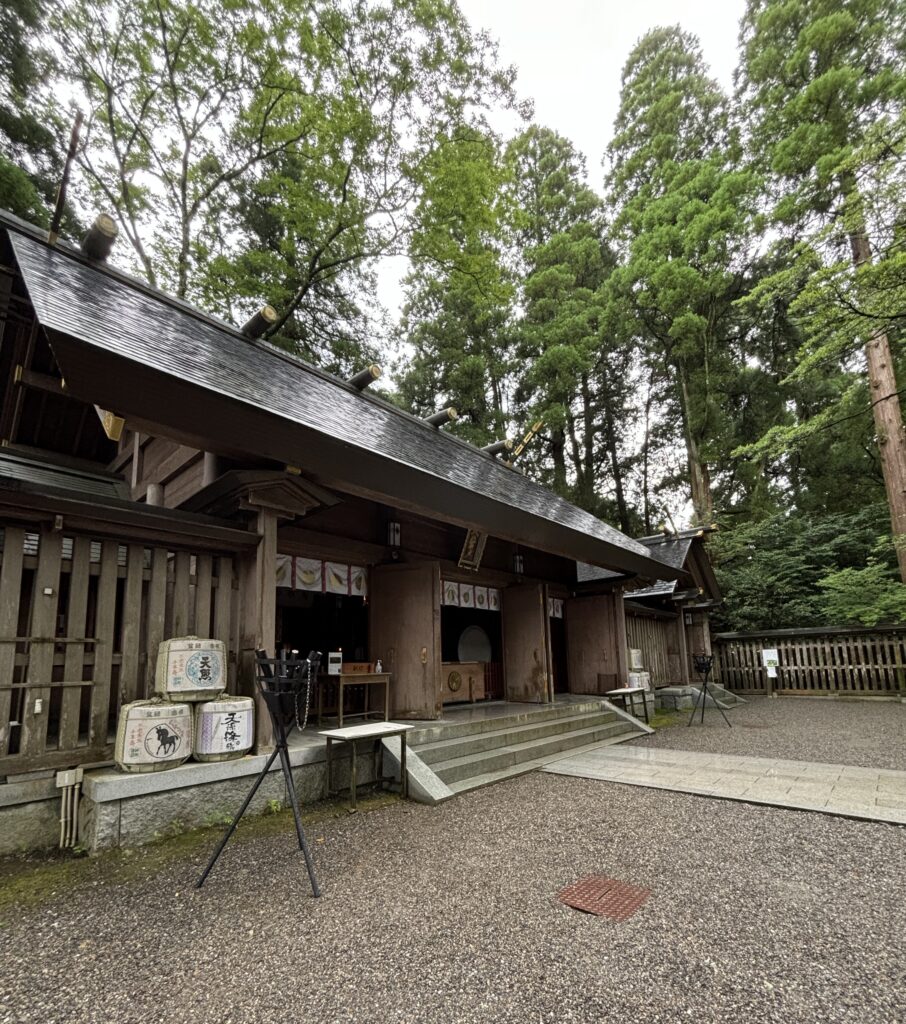 天岩戸神社本殿