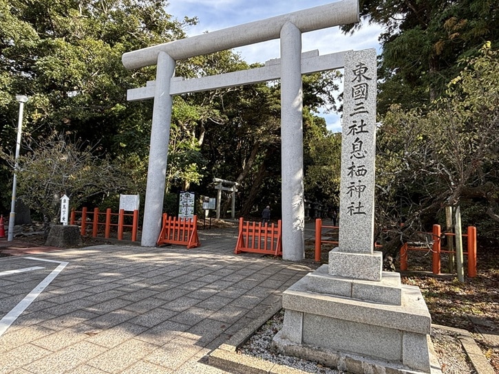 息栖神社の二の鳥居