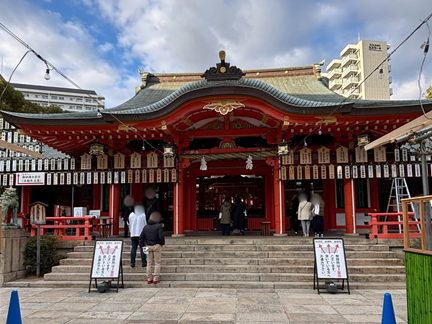 生田神社 本殿 神戸の中心に鎮座する聖地