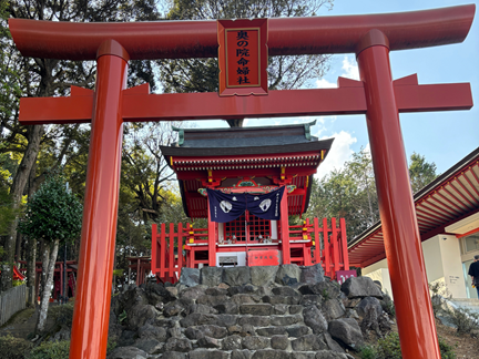 祐徳稲荷神社の奥の院社殿